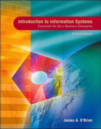 Introduction To Information Systems