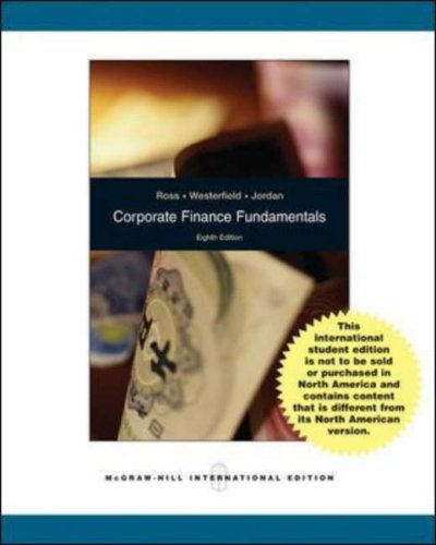Corporate Finance Fundamentals 8th Ed.