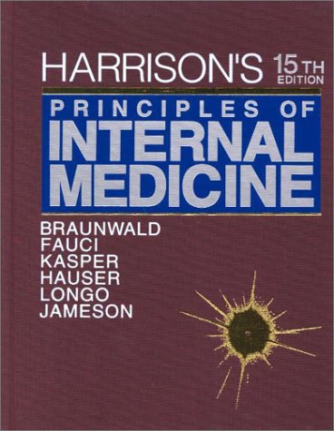 Harrison's Principles of Internal Medicine, 15 e Textbook & Self-Assessment and Board Review