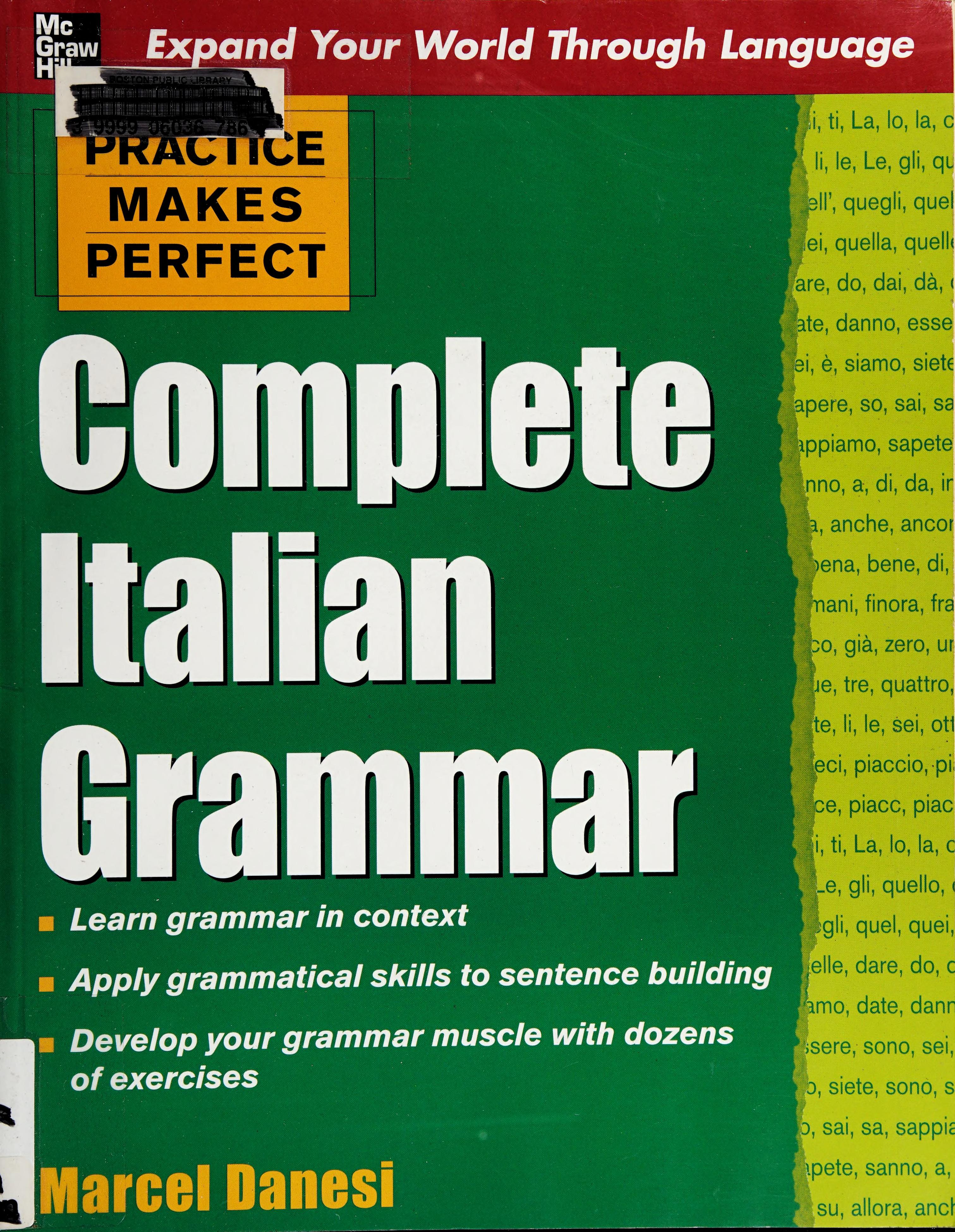 Practice Makes Perfect: Complete Italian Grammar