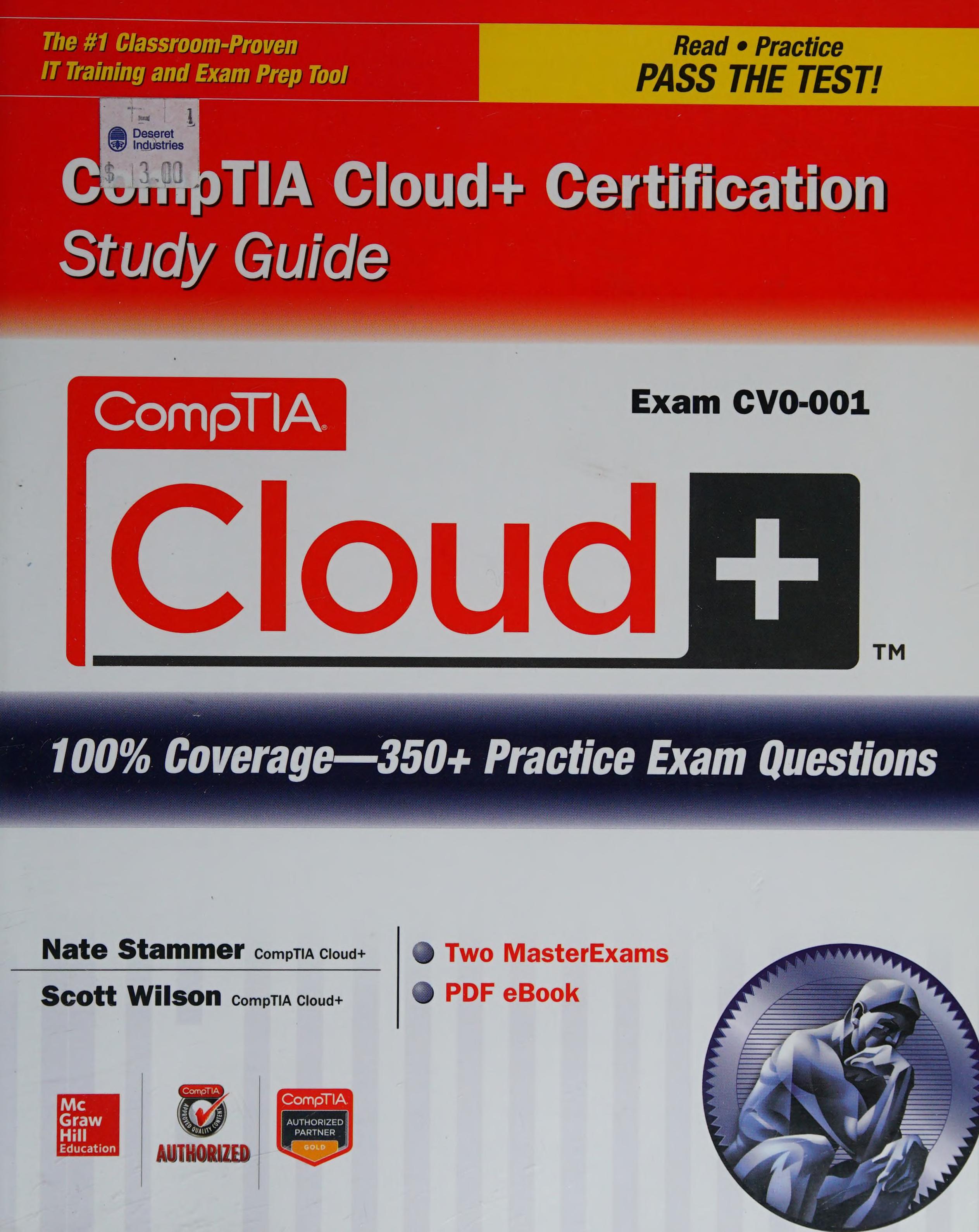 CompTIA Cloud+ Certification Study Guide (Exam CV0-001)