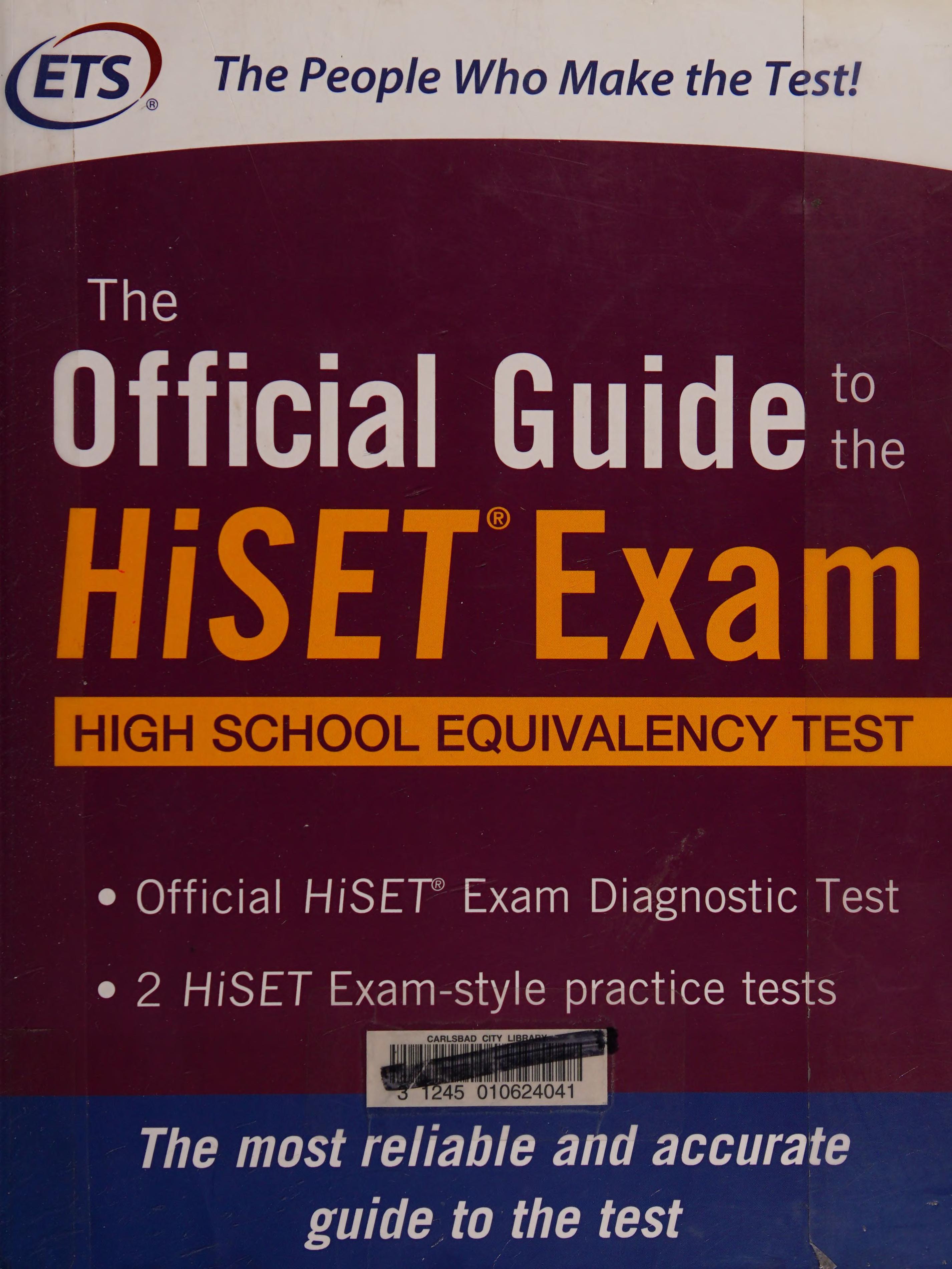The Official Guide to the HiSET® Exam