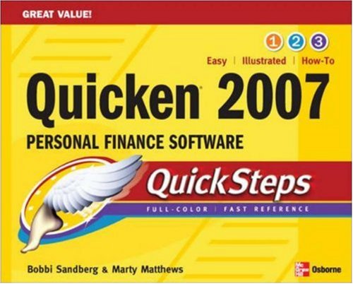 Quicken 2007 Personal Finance Software QuickSteps