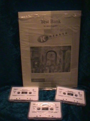 Test Bank To Accompany Kontakte: A Communicative Approach