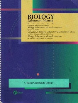 Biology Laboratory Manual for Rogue Community College