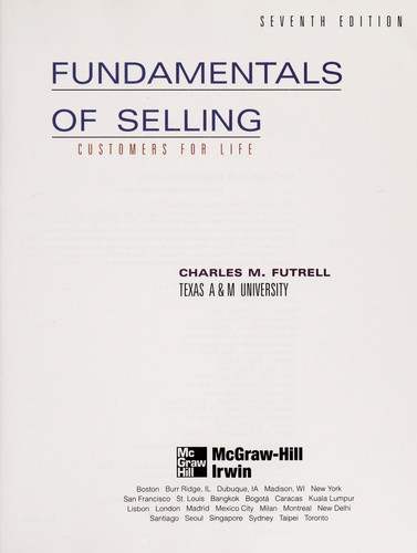 Fundamentals of Selling: Customers for Life