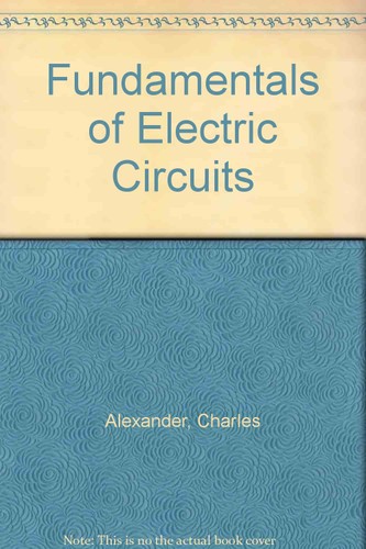 E-Text To Accompany Fundamentals Of Electric Circuits