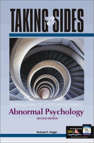 Taking Sides: Clashing Views On Controversial Issues In Abnormal Psychology