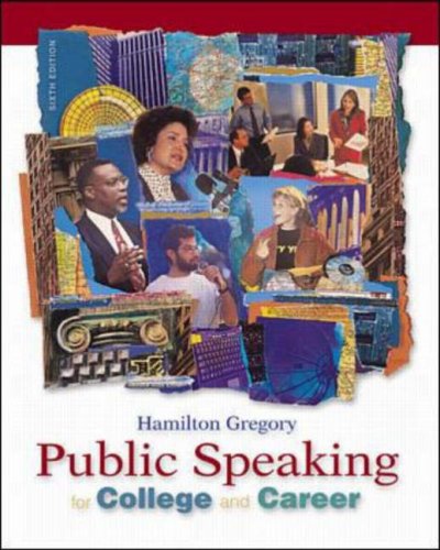 Public Speaking for College and Career with Free SpeechMate Student CD-ROM 1.0 and PowerWeb