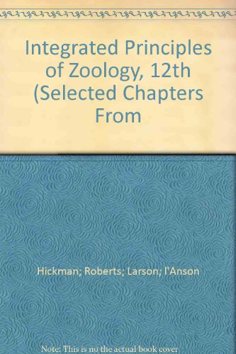Integrated Principles Of Zoology
