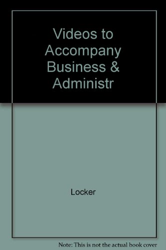 Videos To Accompany Business & Administr