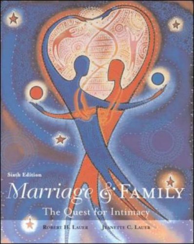 Marriage And Family: The Quest for Intimacy