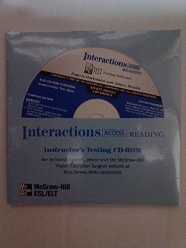 Interactions Access Reading EZ Test CD-ROM