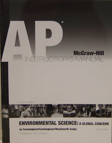 Ap* Instructors Manual T/A Environmental Science: A Global Concern