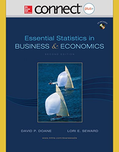 Connect Access Card for Essentials of Statistics in Business and Economics