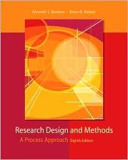 Research Design And Methods: A Process Approach