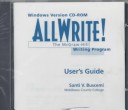 Allwrite!: The McGraw-Hill Writing Program: User's Guide: Windows Version Cd-Rom