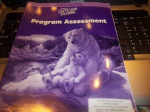 Open Court Reading - Program Assessment Annotated Teacher Edition - Grade 4