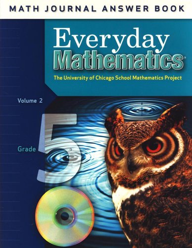 Everyday Mathematics Math Journal Answer Book Grade 5, Volume 2