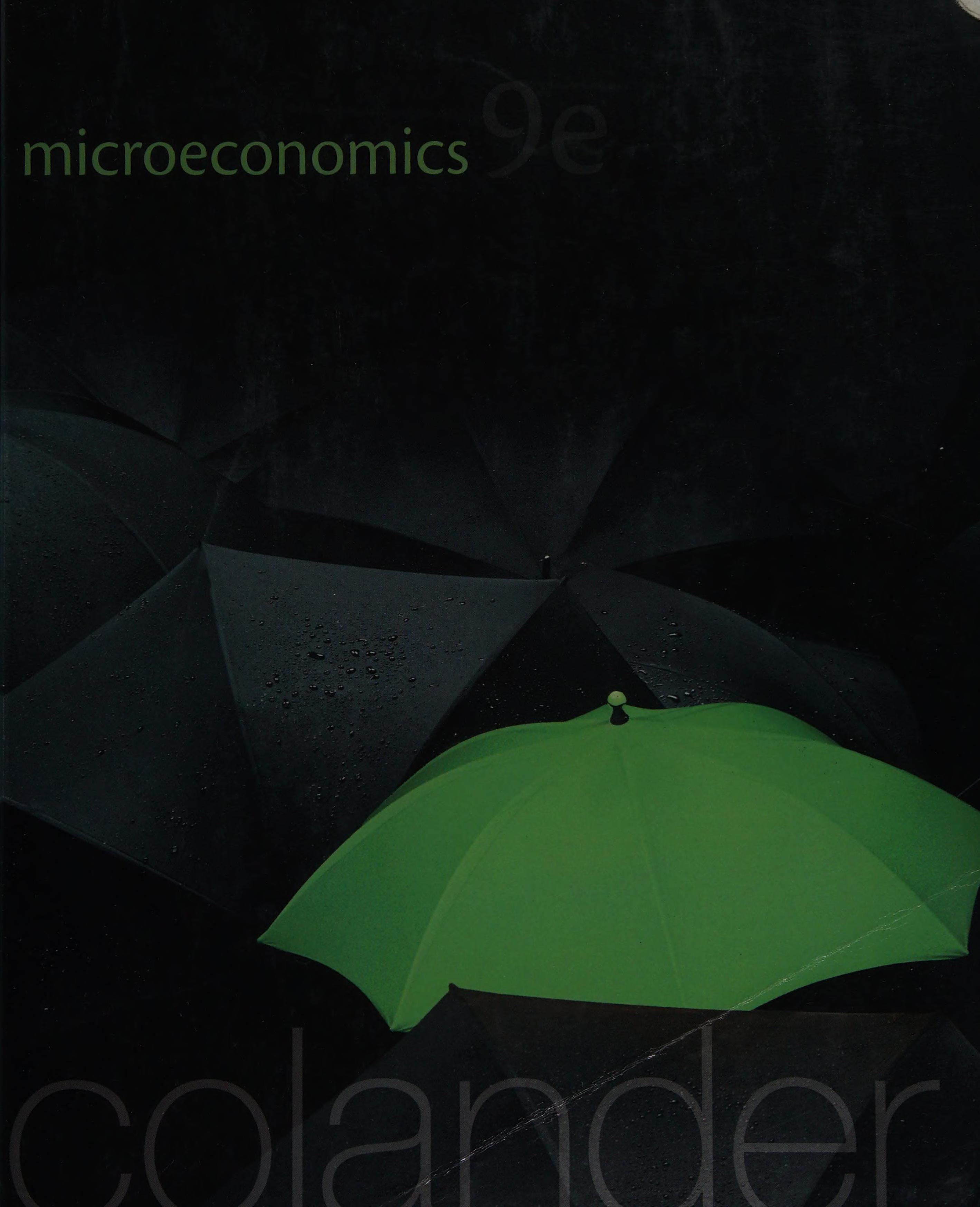 Microeconomics