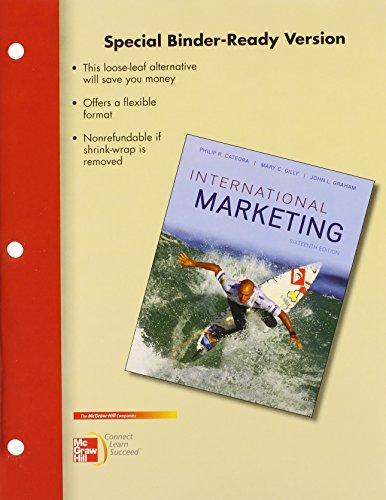 Loose-Leaf International Marketing with Connect Access Card