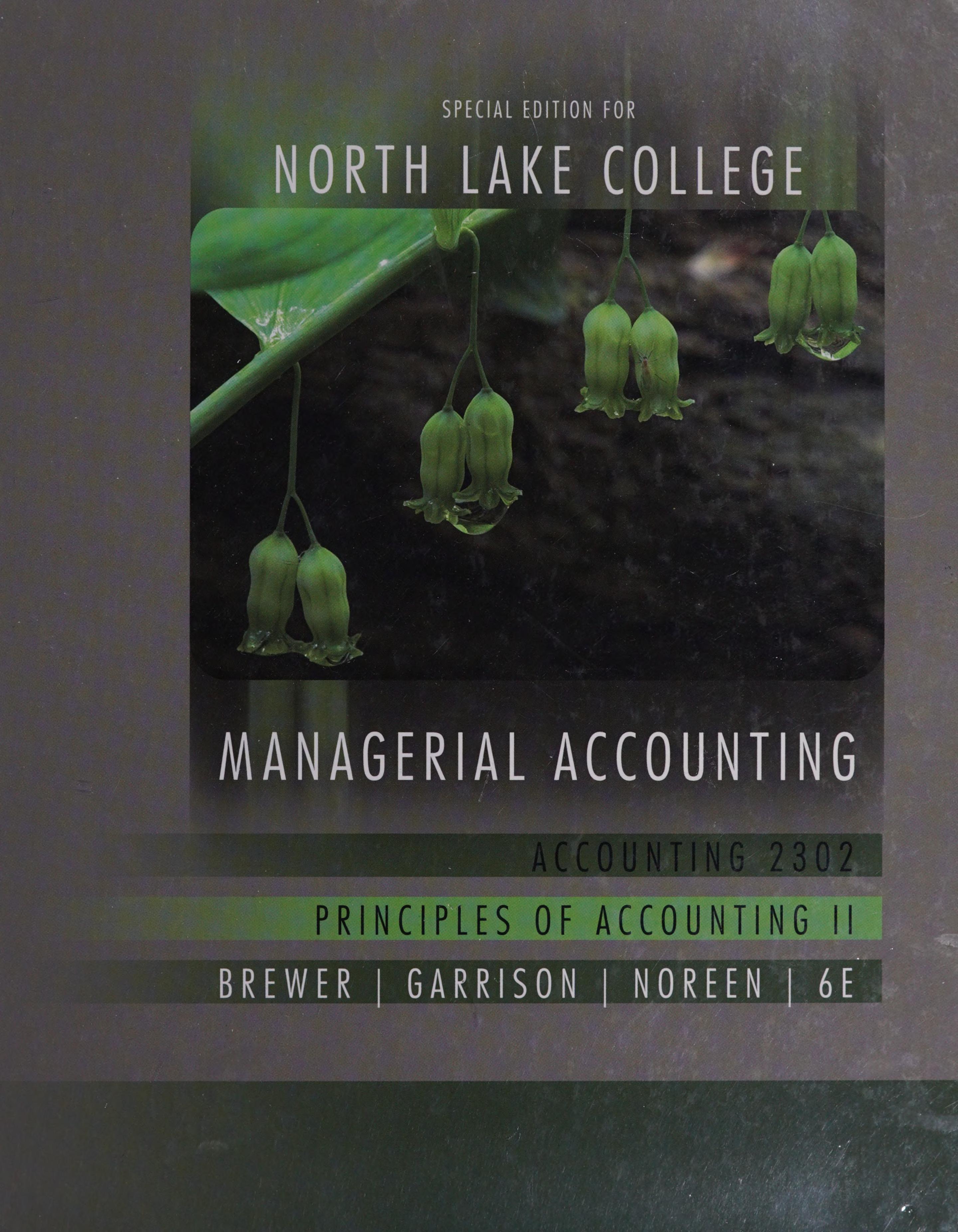 Introduction to Managerial Accounting