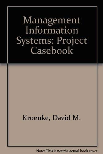 Management Information Systems