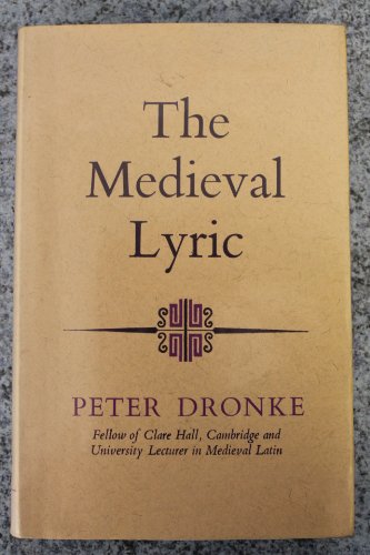 The Medieval Lyric