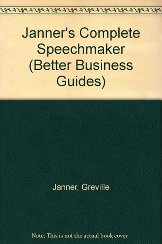 Janner'S Complete Speechmaker