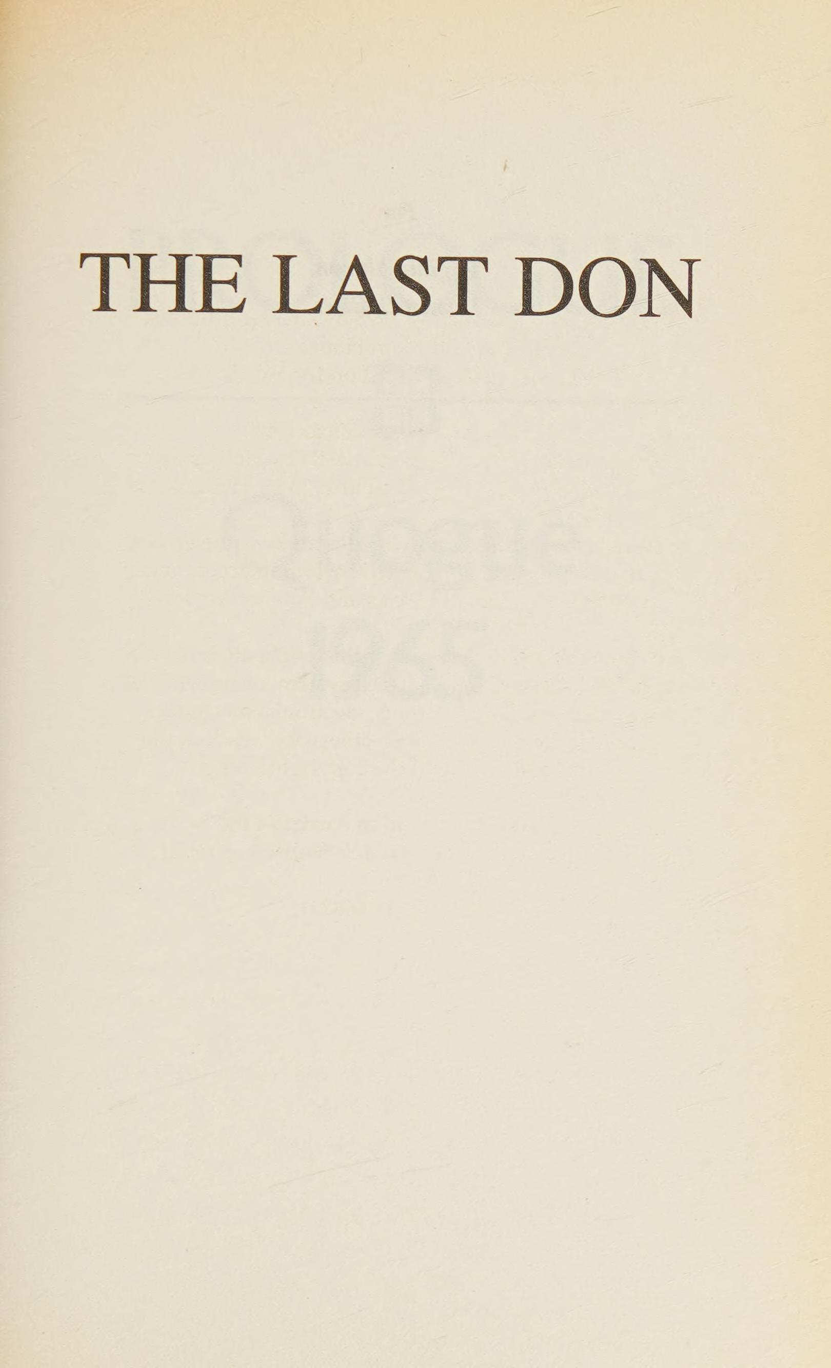 The last don