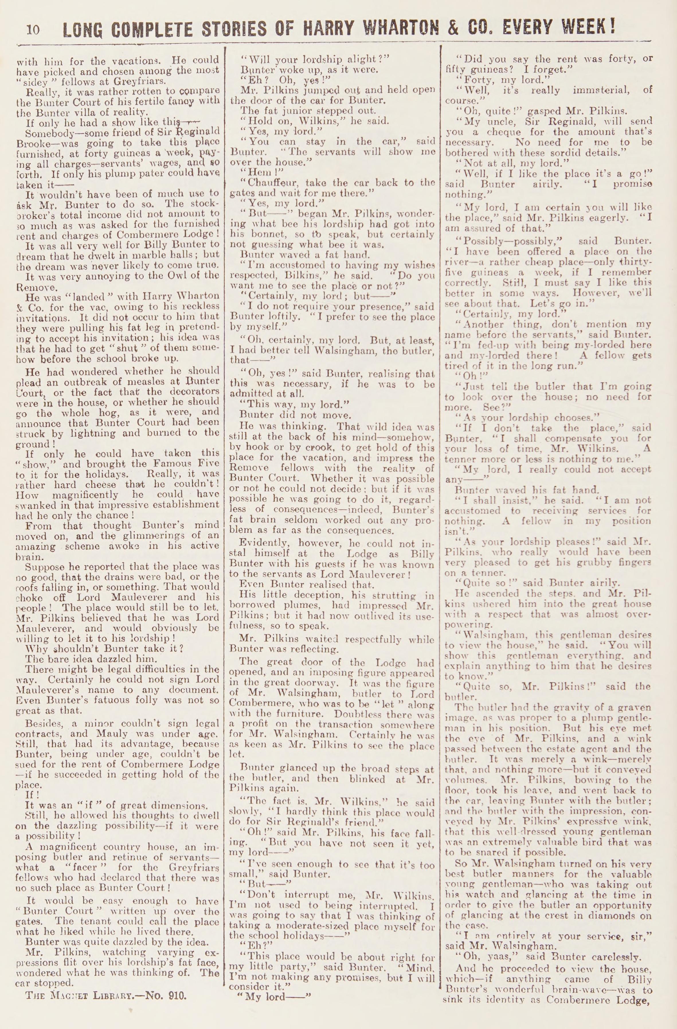 The Rebellion of Harry Wharton