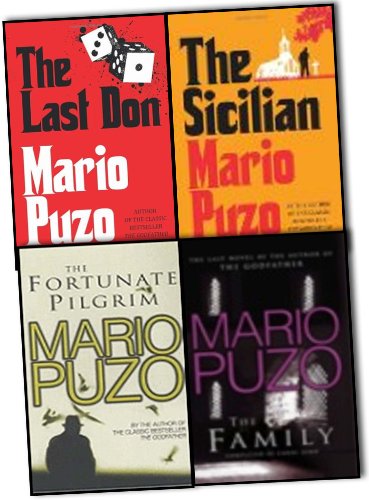 Mario Puzo 4 Books Collection Pack Set RRP