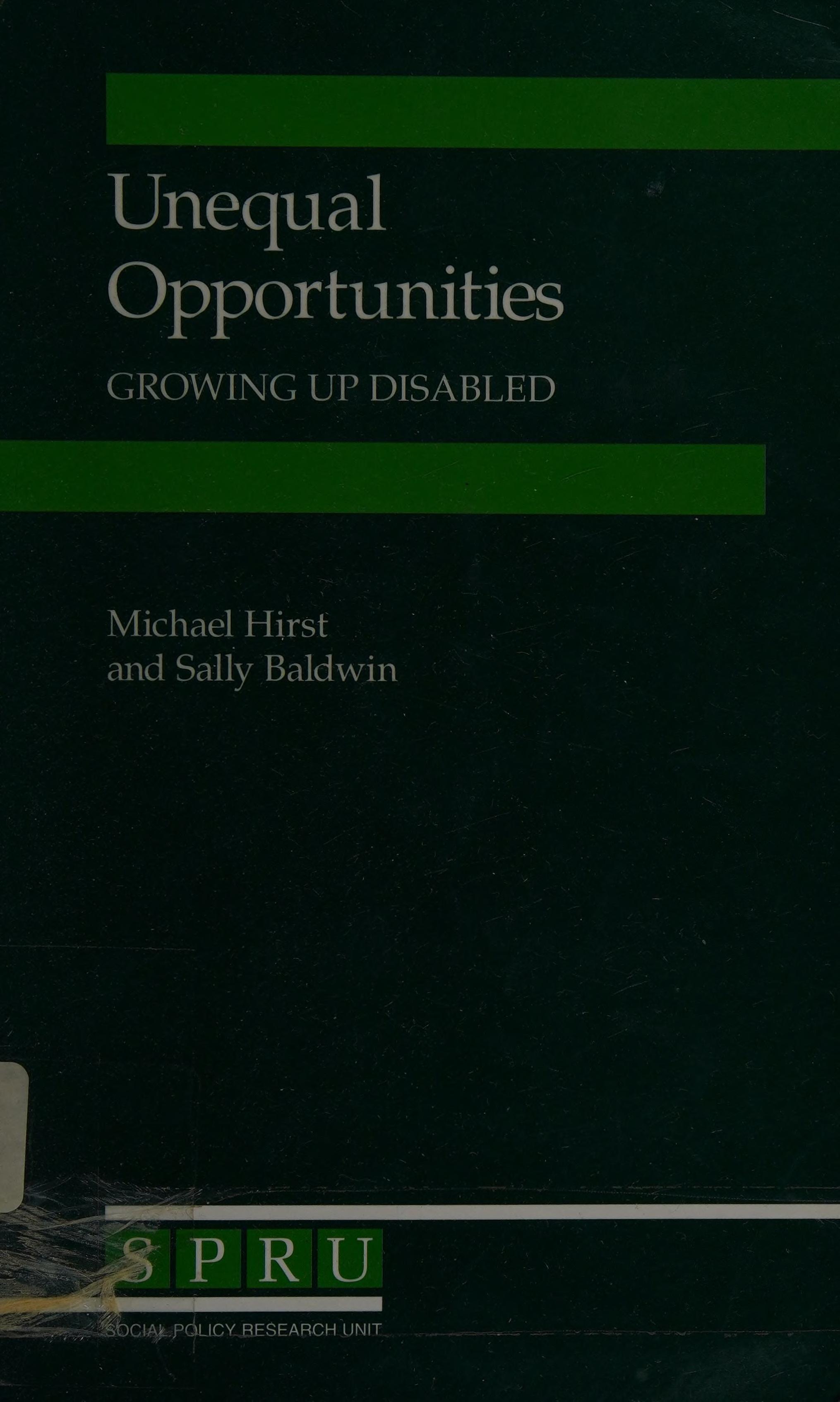 Unequal Opportunities