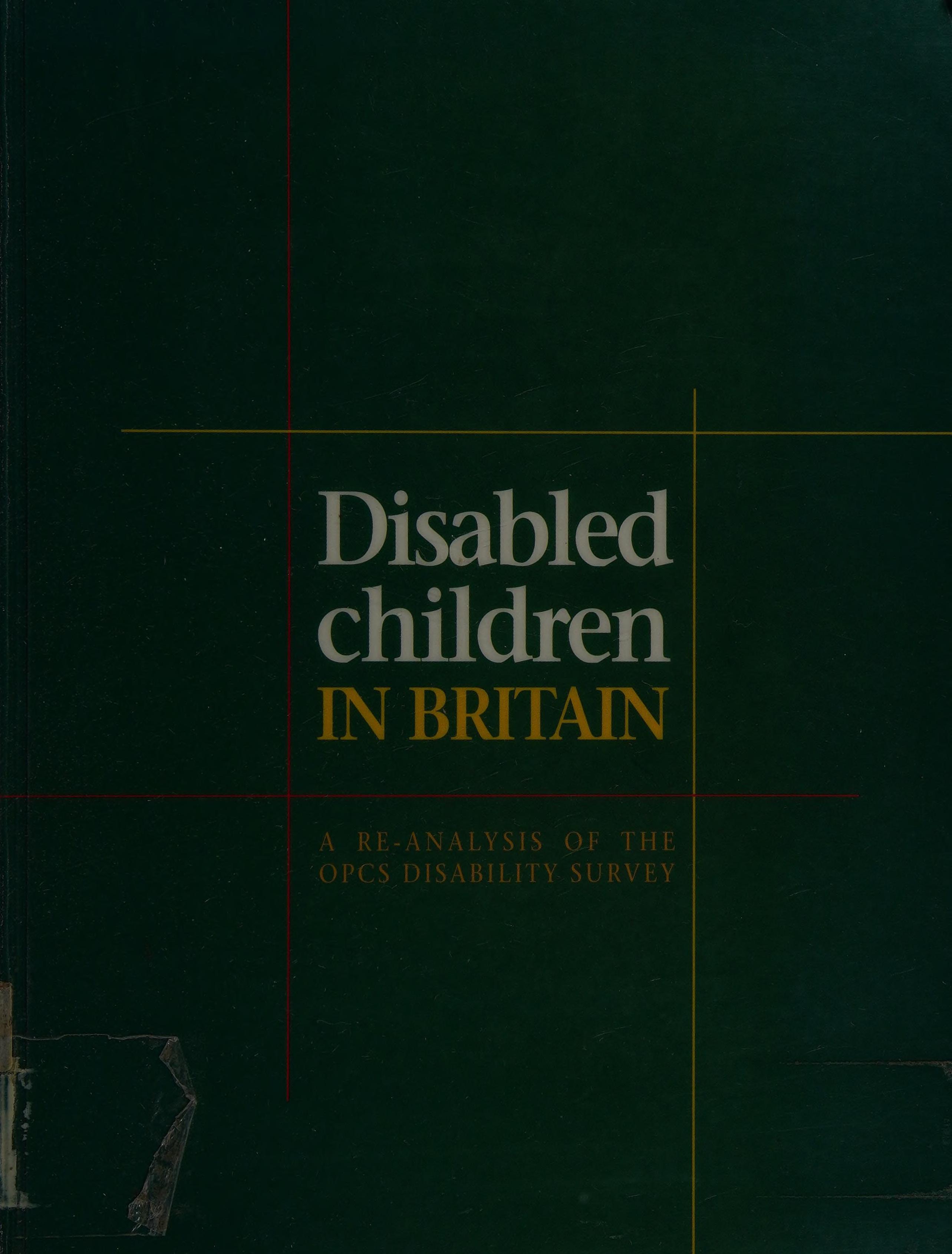Disabled Children in Britain