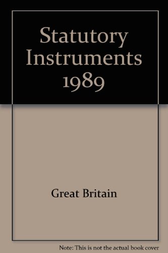 Statutory Instruments