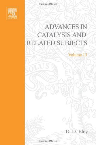 ADVANCES IN CATALYSIS VOLUME 13, Volume 13