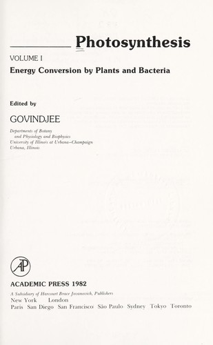 Photosynthesis