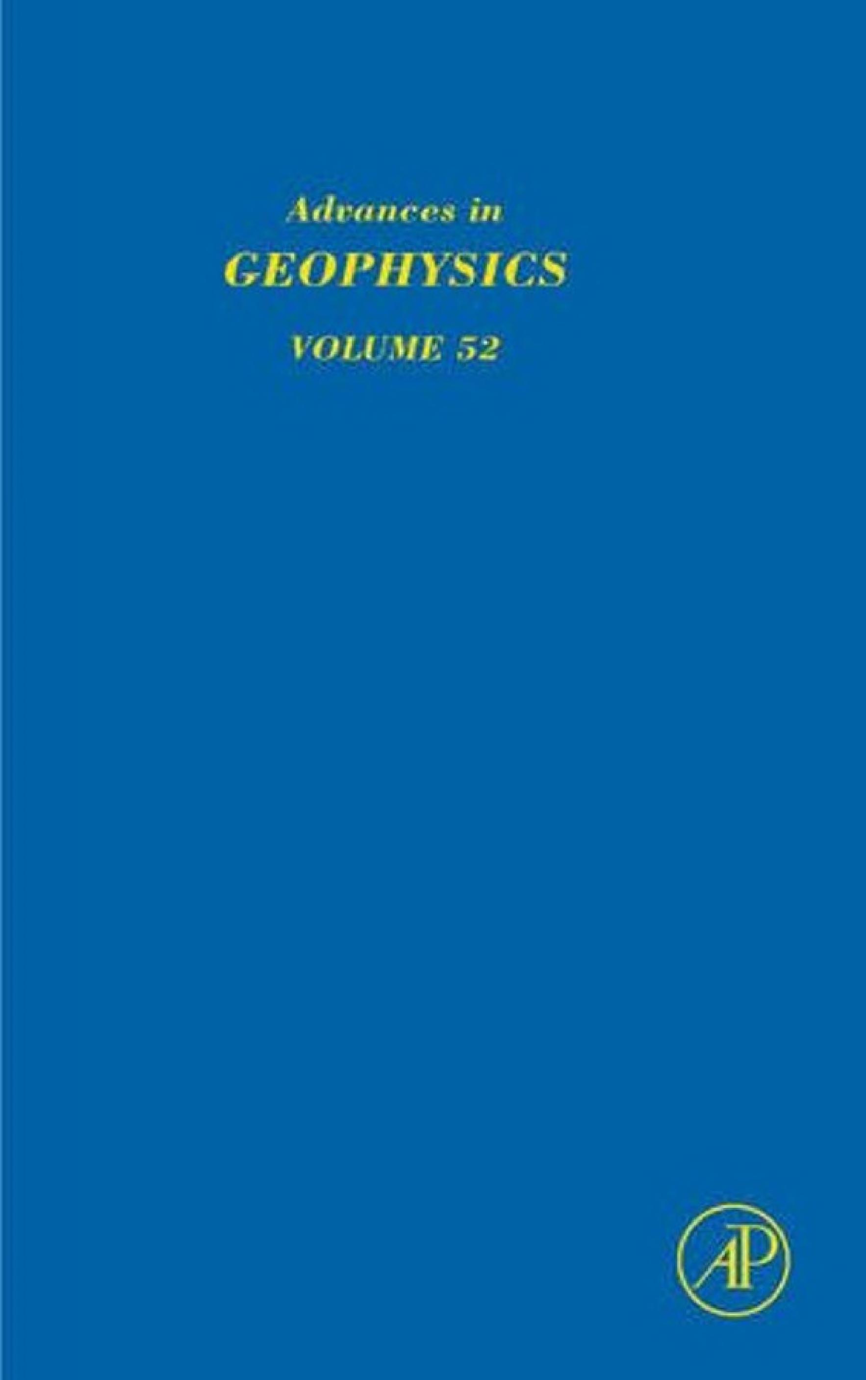 Advances In Geophysics
