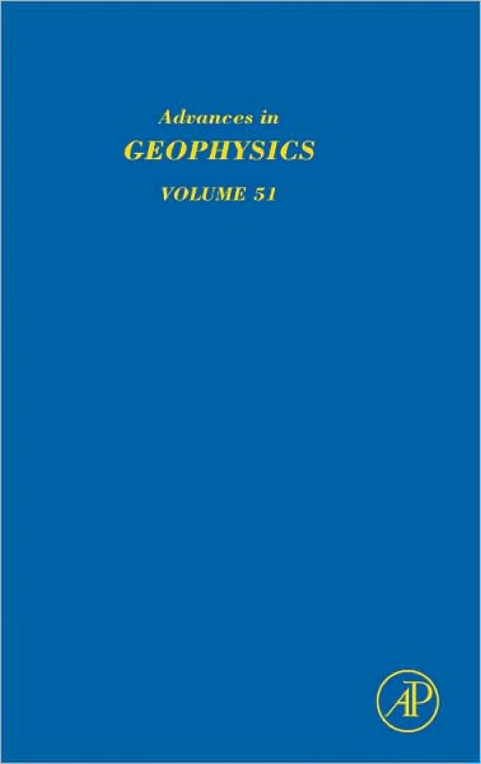 Advances In Geophysics