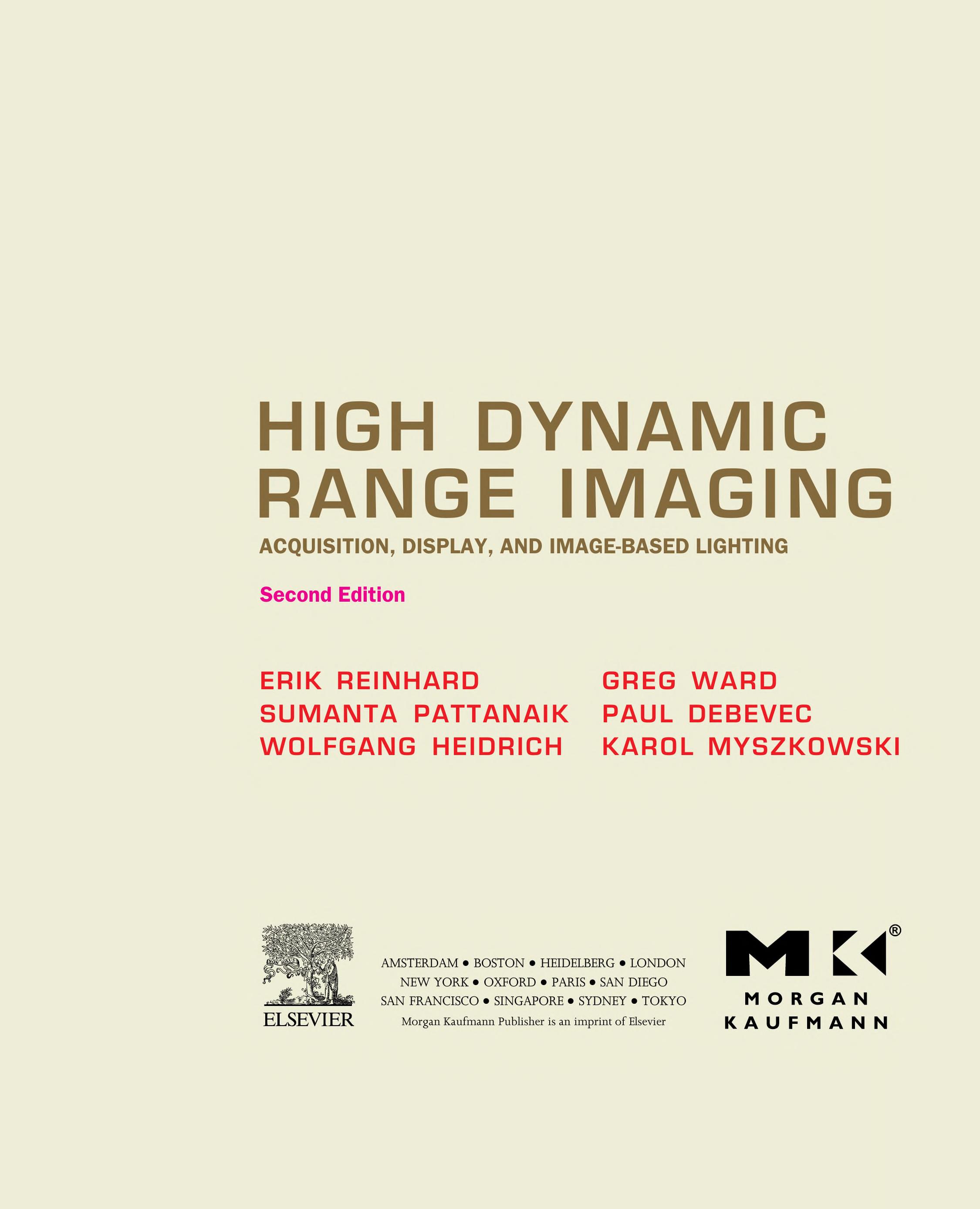 High Dynamic Range Imaging