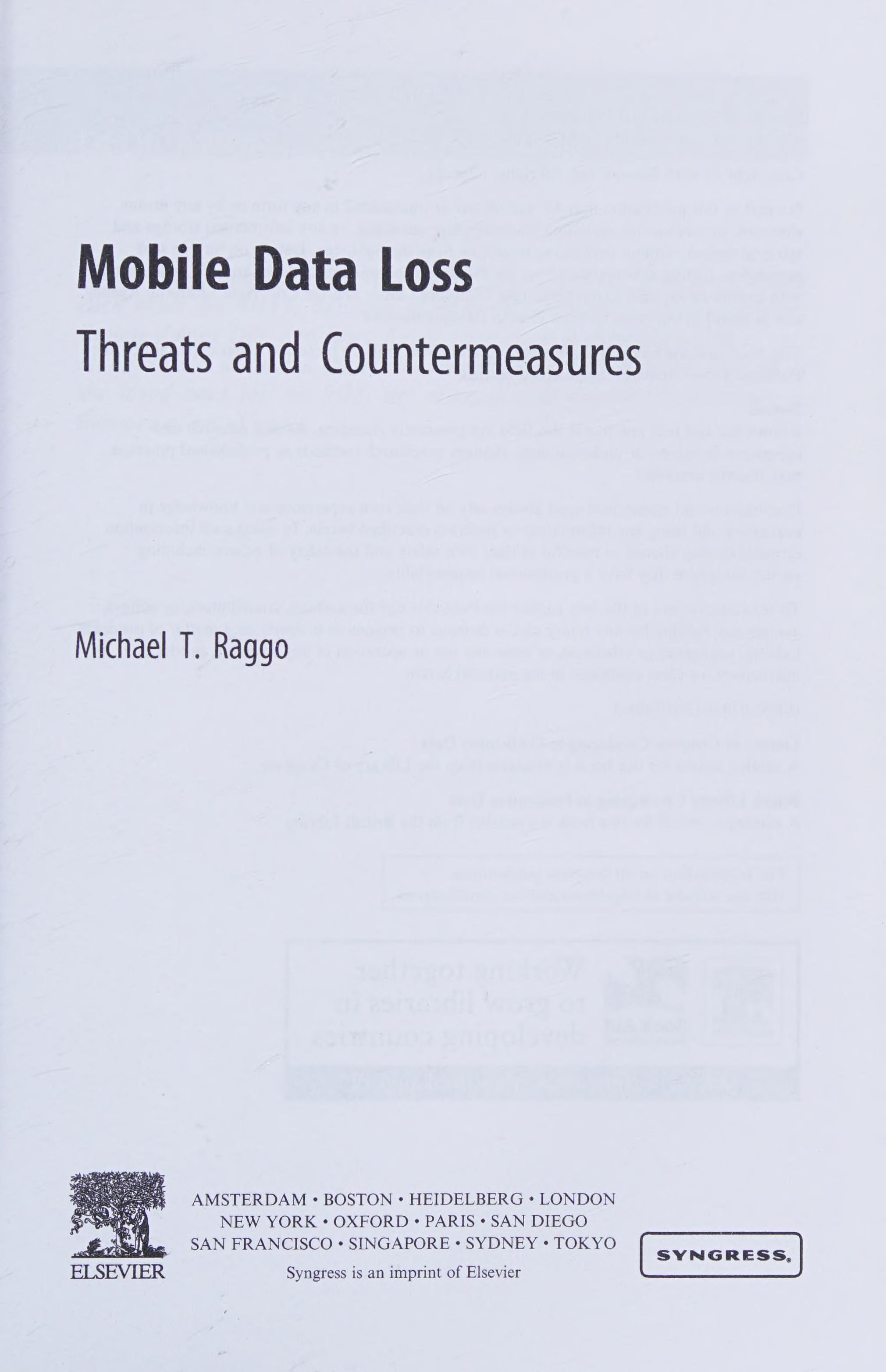 Mobile Data Loss