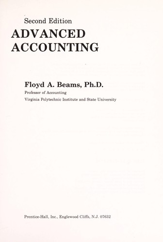 Advanced Accounting