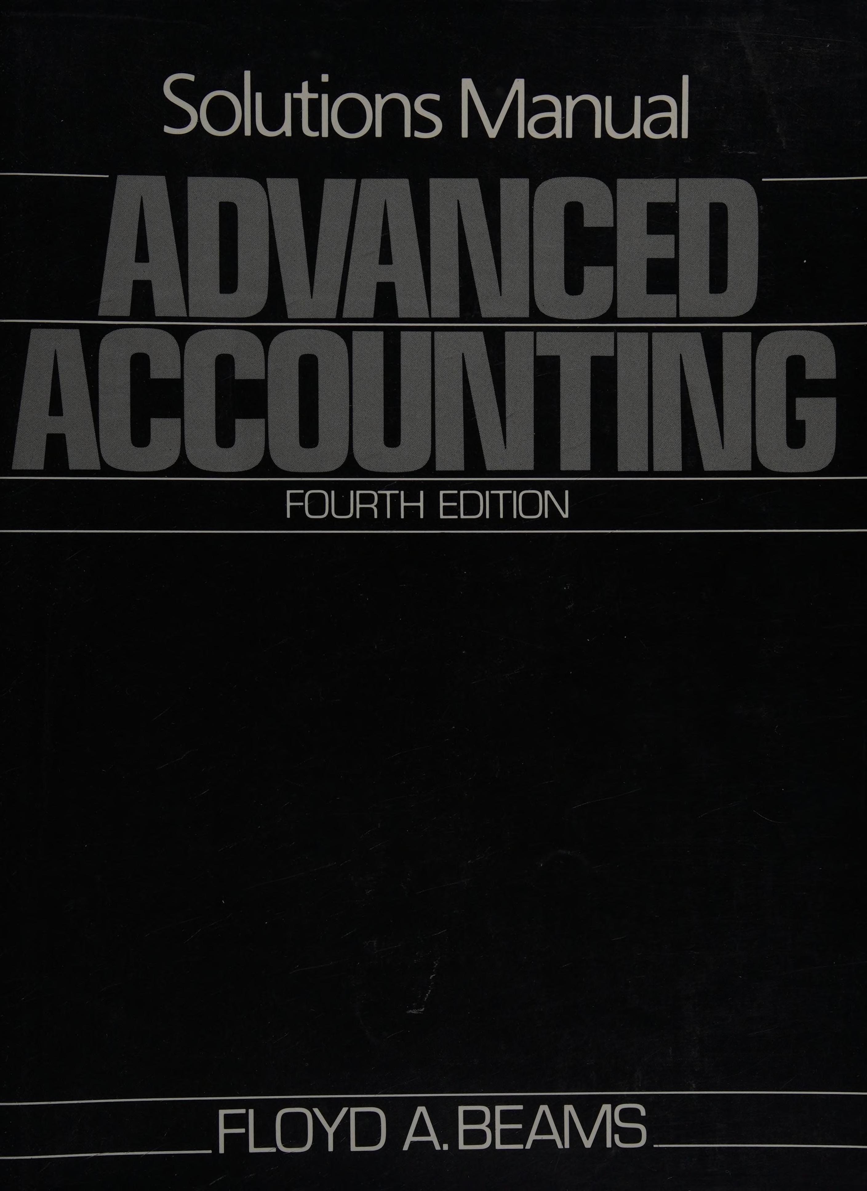 Advanced Accounting