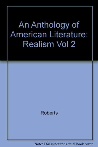 An Anthology of American Literature