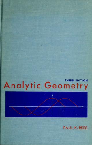 Analytic Geometry