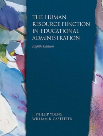 Human Resource Function in Educational Administration, The