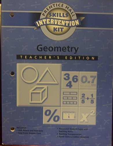 Geometry Intervention Unit Workbook Teacher's Edition