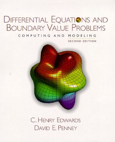 Differential Equations and Boundary Value Problems
