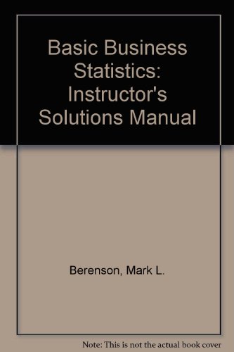 Instructors Solutions Manual