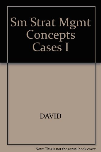 Sm Strat Mgmt Concepts Cases I